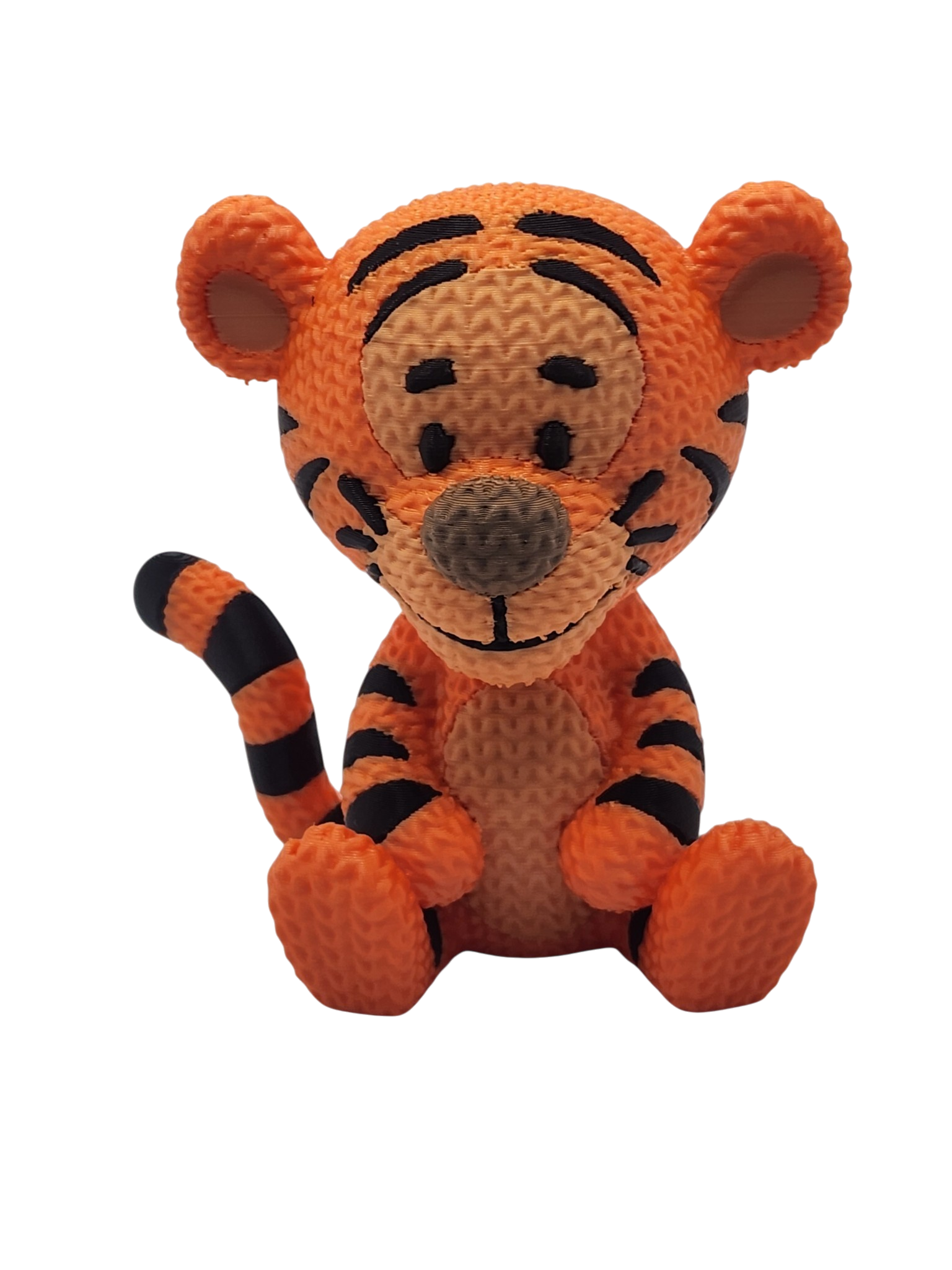 Knitted style Tigger