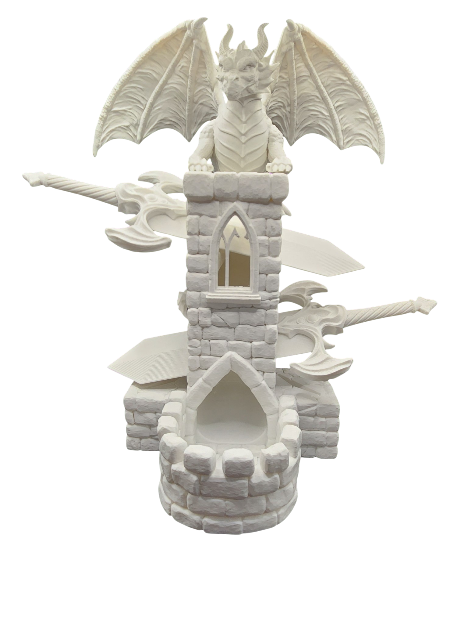 Dragon sword dice tower