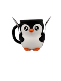 Penguin pint ice-cream holder