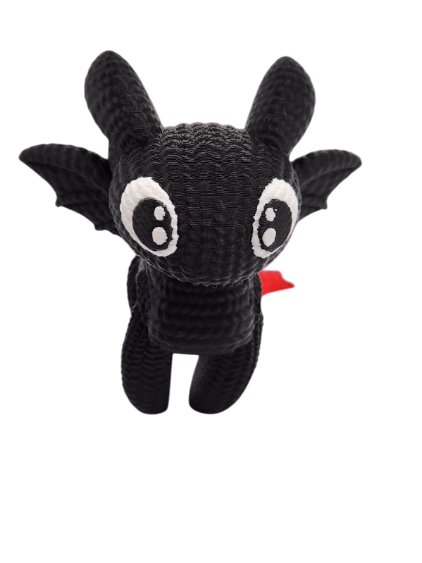 Night fury crochet style